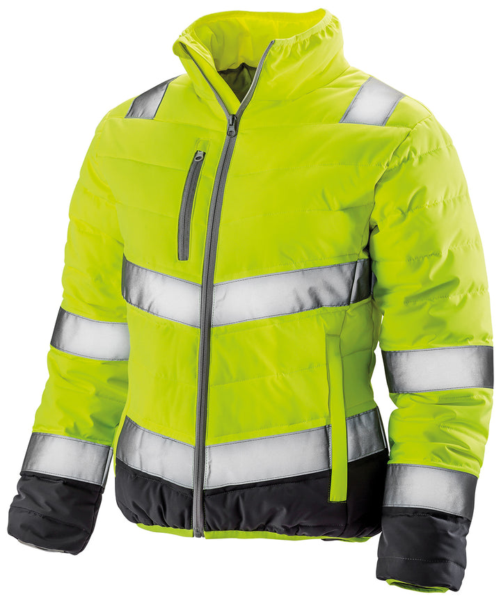 Women's soft padded safety jacket