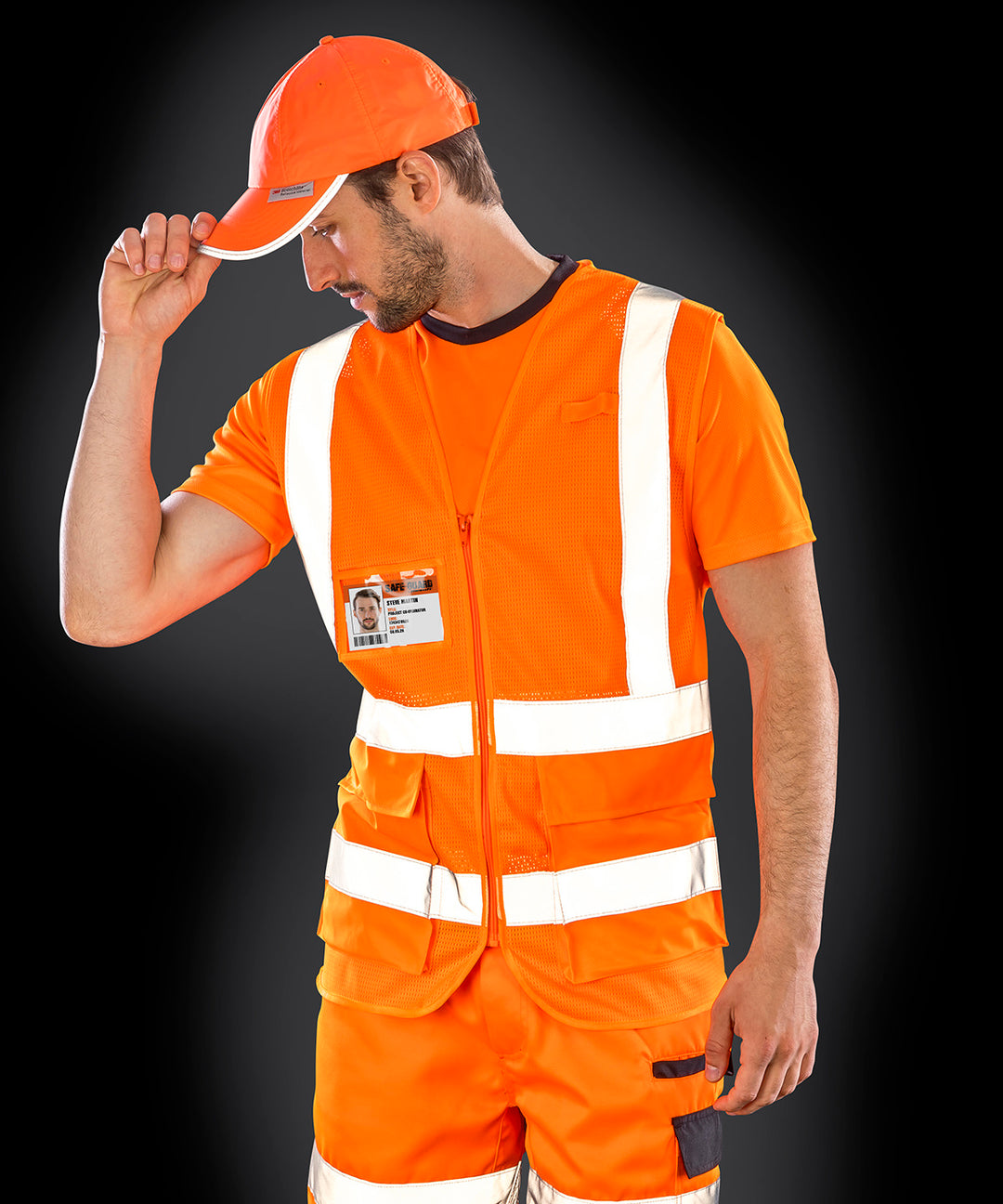 Executive cool mesh safety vest