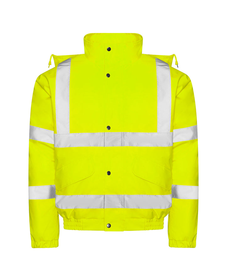 High visibility bomber jacket