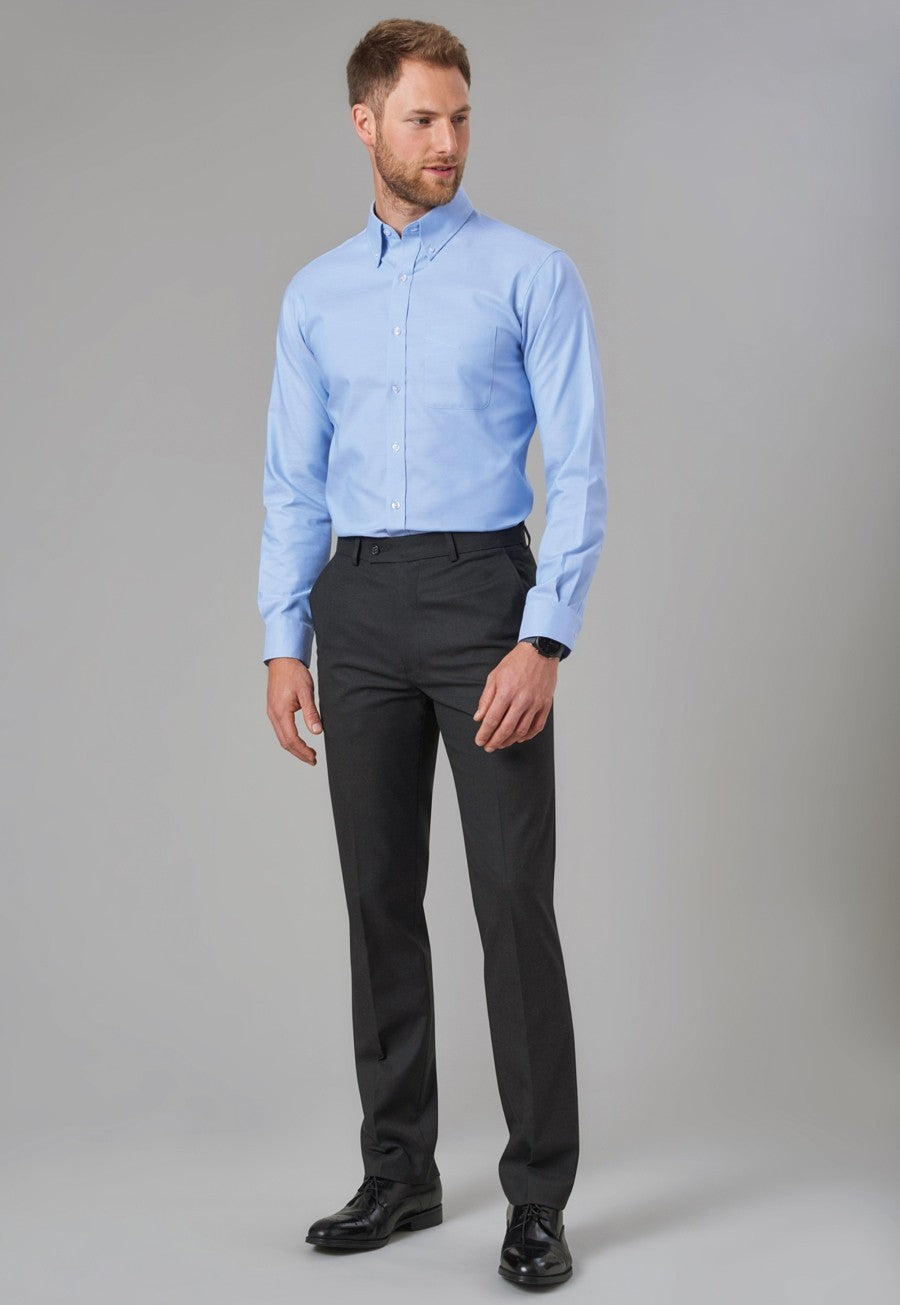 Monaco Tailored Fit Trouser (Charcoal)