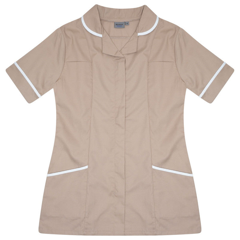 Ladies Tunic P.S (Biscuit/White)